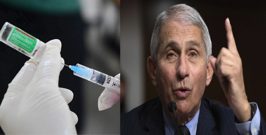 Dr Fauci statement on vaccine gap